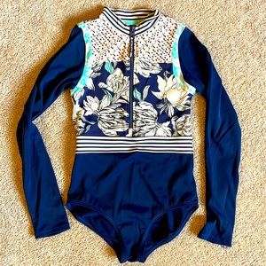 Athleta Girl Long Sleeved Swim Suit